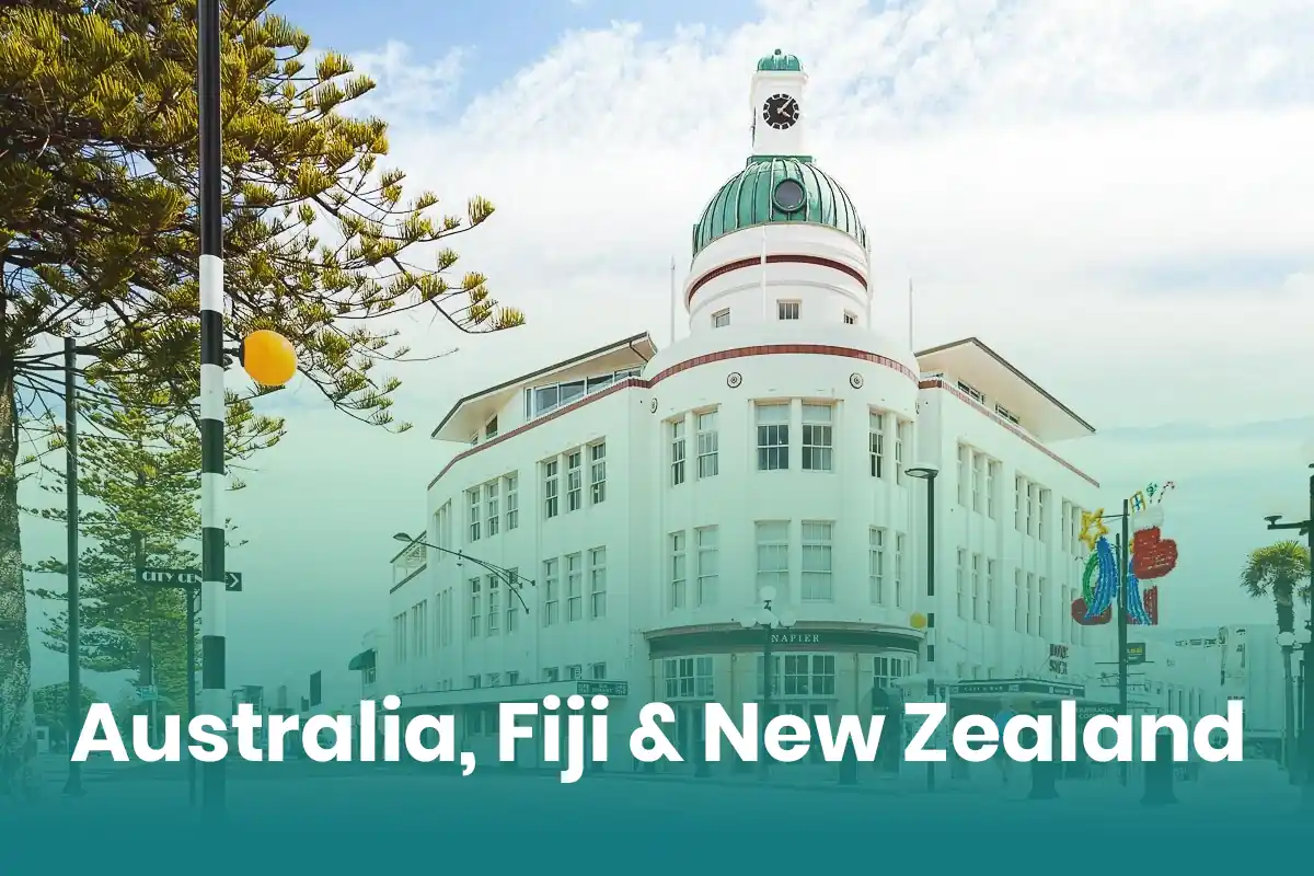 Tiwari Tours of Australia, Fiji, and New Zealand tour